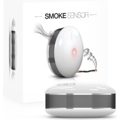 Fibaro Smoke sensor Røg/temperatursensor Sølv Hvid